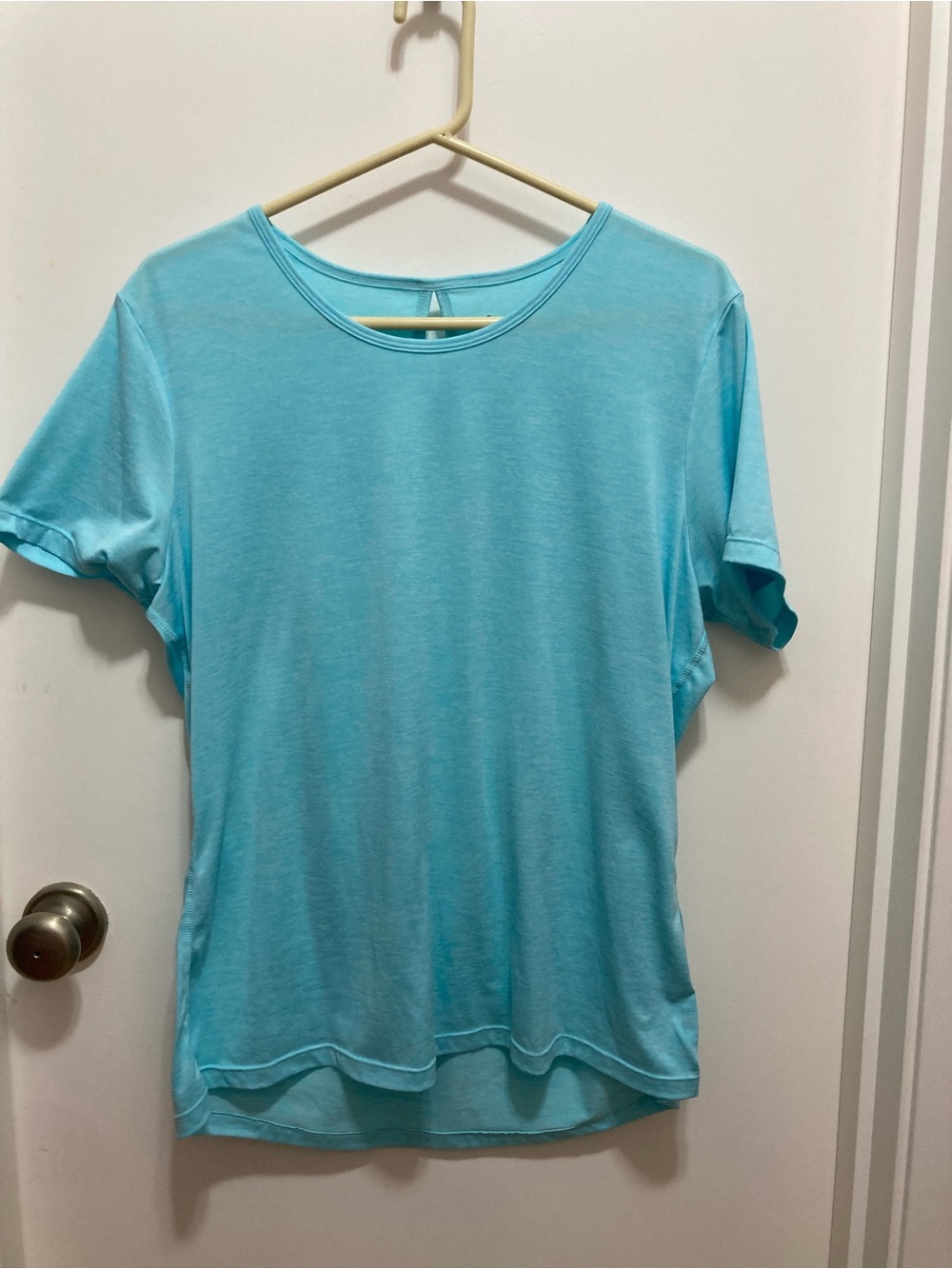 Turquoise Workout T-shirt